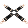 Begme - Black Edition Cravate En Cuir Vegan